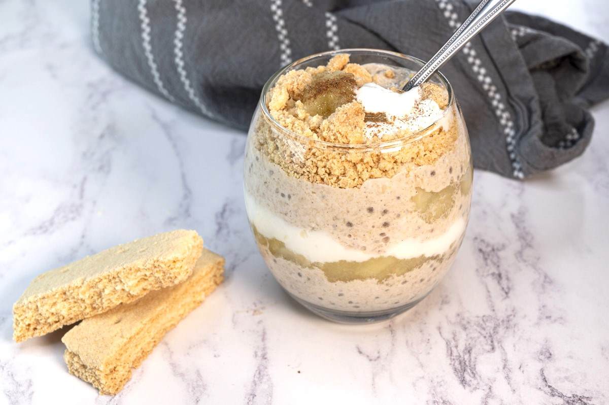 How to make Delicious, Apple Crumble Overnight Oats